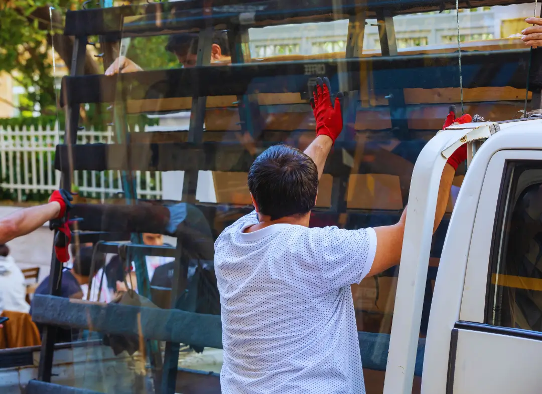 Remplacement de vitrine magasin Saint-Martin-du-Var